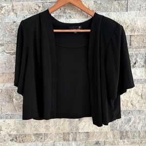 Laura Elegant Black Women's cardigan bolero size 14 W